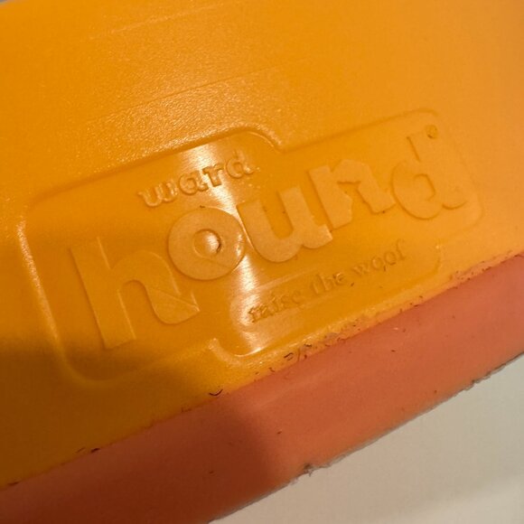 Outward Hound Fun Slow Feeder Dog Bowl 4 Cups Orange Spiral - Picture 5 of 7